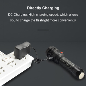 Đèn Pin Siêu Sáng Đèn Pin Sạc Trực Tiếp 7 Chế Độ 3000 Lumens 13 Đèn LED Trắng Vàng Đỏ Xanh Lá Đường Sắt Khẩn Cấp Ngoài Trời - Product Image 4