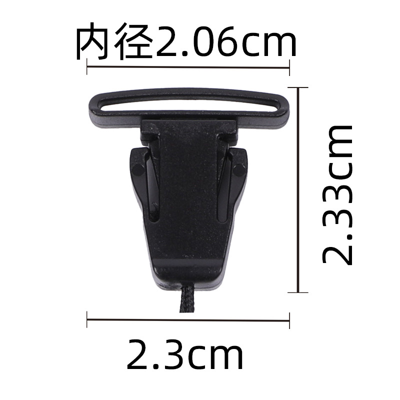 Negro, cola redonda de 2,06 cm.