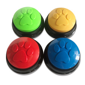 Grabadora de voz personalizada Botón que habla Perro Botón que habla para la comunicación - Product Image 1