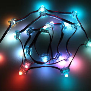 SHIJI carnevale Pixel quadrati 12mm Smart Led punto Pixel modulo Pixel Led Rgb UCS1903 12 v luce stringa per la decorazione di natale - Product Image 1