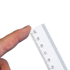 Eco-Friendly Anodized Finish Metal Measuring Tool Aluminum <strong>Ruler</strong> - Product Image 4