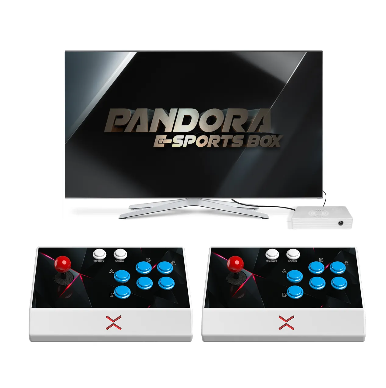 Retro Arcade Game Box 3d Consola de Vídeo Jogos Pandora E-Sports Box 4260 sem fio tv game console