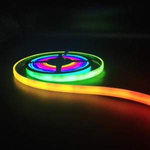 แถบไฟ LED RGB นีออนกันน้ำได้, แถบไฟแอลอีดีแสงแอลอีดีแสงแอลอีดีอาร์จีบีไฟที่สามารถตั้งโปรแกรมได้สำหรับกลางแจ้งตามฝัน - Product Image 5
