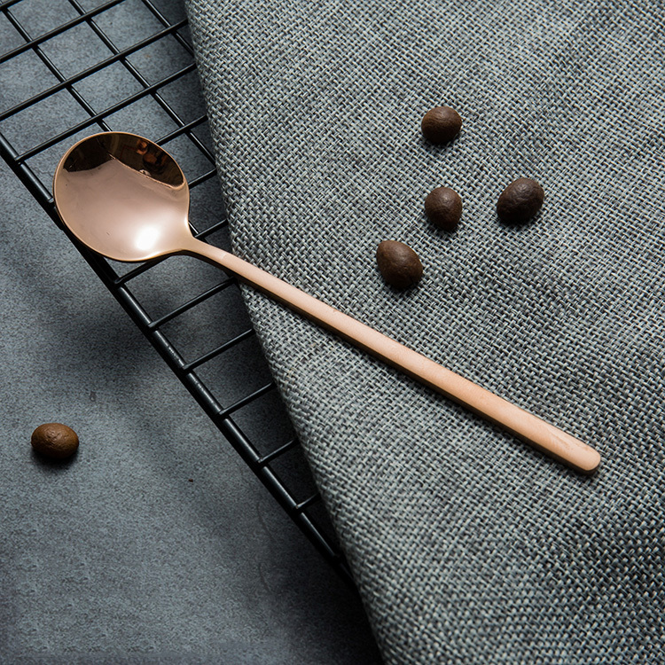 13cm Rose Gold Matte Handle