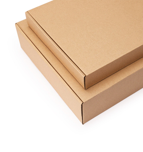 Promotion Wholesale Plain Corrugated Kraft Paper Packaging Box Delivery Mailing Shipping UV <strong>Advantage</strong> With Insert