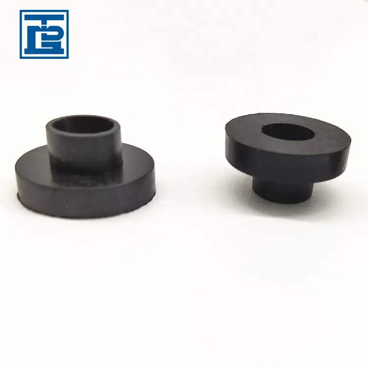 Custom NBR grommet rubber sleeve with hole T shape Rubber cable bush for automobile rubber bushing