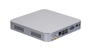Mini PC plateado y negro con Intel Celeron J3355 Dual-Core 2,0 GHz WIFI/3G/4G 1*2. 2 8G RAM M.2 2242 4K HD-MI VGA USB Win10 - Product Image 2