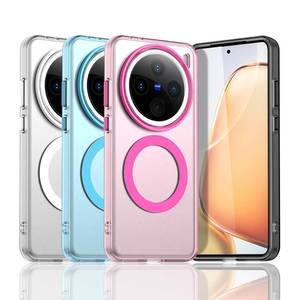 <span class=keywords><strong>Vivo</strong></span> X200/X200PRO/S19Pro/V40Proケース用磁気ワイヤレスチャージFundaカバーCoque Matte半透明<span class=keywords><strong>PC</strong></span>電話ケース