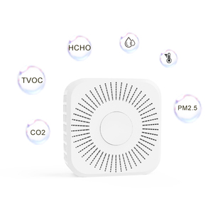 Lora Lorawan空気品質モニターメーター検出器空気品質センサーPm2.5 Twoc Hcho Co2温度湿度空気モニタリング - Product Image 1
