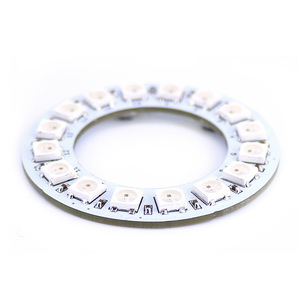 OPEN-SMART Neo Pixel WS2812 5050 Voll farbige RGB-LED-Lampe mit rundem Panel 16-Bit 5V Casca dable Rainbow LED-Modul für Arduino