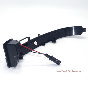 Sıralı dinamik LED yan ayna dönüş sinyali göstergesi flaşör PEUGEOT 308 II için 2014-2020 308 SW II - Product Image 4