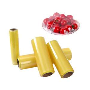 Sıcak satış Premium PVC sarma filmi gıda sınıfı şeffaf plastik Wrap yumuşak ve maksimum tazelik için etkili - Product Image 3