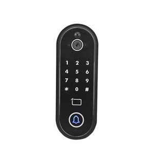 Saikiot Tuya Video Timbre Intercomunicador RFID Oficina Villa Sistema de control de acceso de puerta con WIFI para uso doméstico o de oficina - Product Image 1