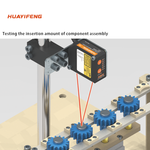 HLM Series 250mm <strong>Analog</strong> voltage/current <strong>outputs</strong> and RS422/RS485 Communication IP65 High Precision Laser Displacement <strong>Sensor</strong> - Product Image 3
