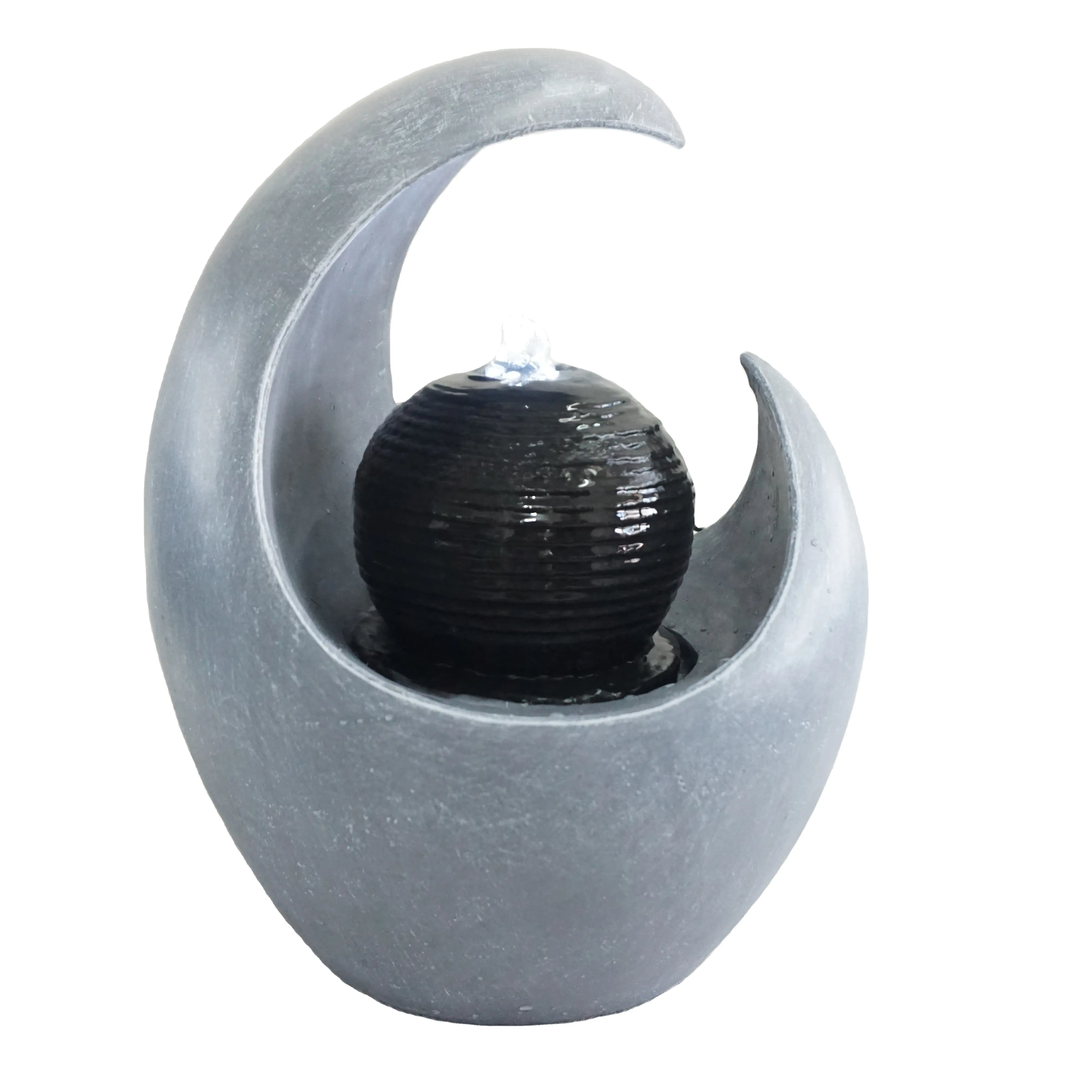Bola de esfera de granito de piedra natural para decoración de jardín