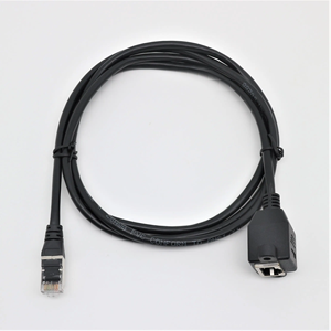 RJ45 8 p8c cavo di rete maschio e femmina hanno due M3 dadi per fissare il cavo personalizzato - Product Image 4