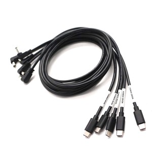 Cavo ripetitore di tensione personalizzato USB tipo C ingresso maschio a 5521 DC 5525 4817 cavo di ricarica per Router tipo C dispositivo - Product Image 5