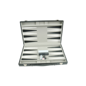 Cho Trẻ Em Người Lớn Amazon Nóng Bán In Ấn Board Pu Da Backgammon Board Pieces Trò Chơi Thiết Lập - Product Image 2