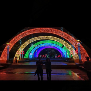 Açık yürüyüş işıklı kemerli işık LED geçit görüntüler ticari festival dekorasyon - Product Image 4