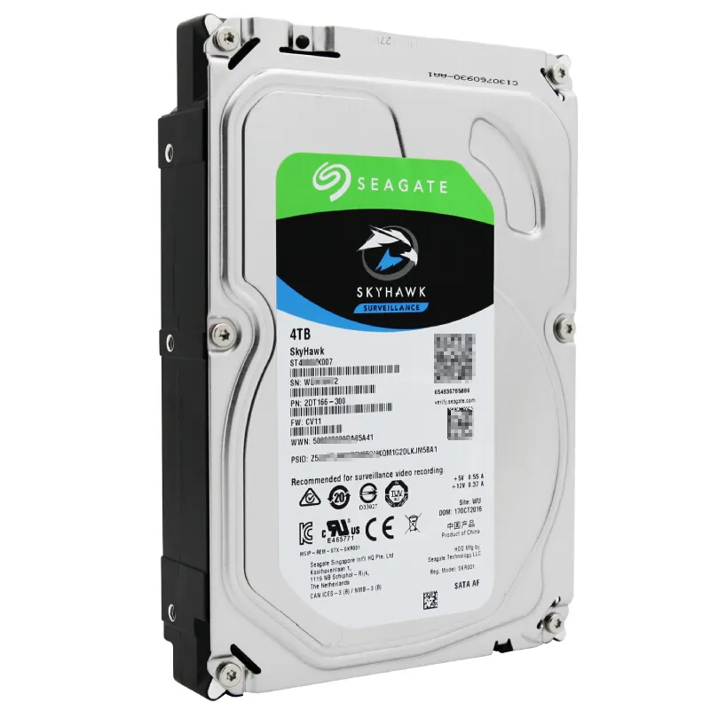 Yepyeni orijinal deniz Hdd 3.5 ''SATA 4TB mekanik sabit Disk 5400RPM ile 256MB izleme ST4000VX016 sabit Disk