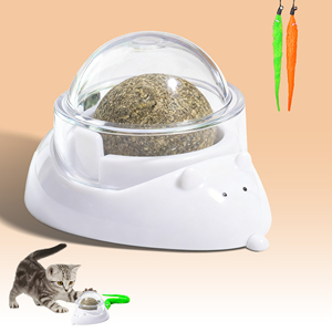 ألعاب حيوانات أليفة متينة كرة النعناع البري الدوارة للجدار نباتات طبيعية النعناع البري للعب القطط لعبة تنظيف أسنان المولي الماوس النعناع البري - Product Image 6