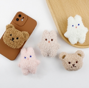 2024 sıcak satış güzel peluş ayı kafa kolye çocuk adı liste çanta anahtarlık peluş hayvan dekorasyon çocuklar için - Product Image 5