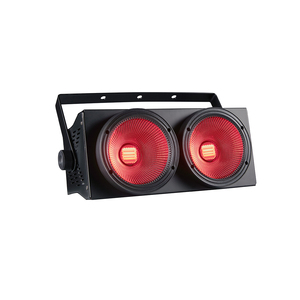 Profesyonel 2X100W RGBWAUV renkli alüminyum Multicolor tasarımı ile matris ışık parti PAR sahne lambası açtı - Product Image 2