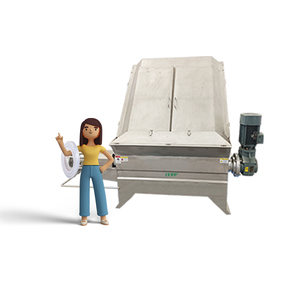 Rotary Drum Sieve Machine Upgrades Product to <strong>Filter</strong> <strong>Finer</strong> Particles - Product Image 5