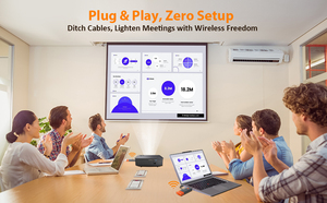 Wireless for HDMI 4K <strong>Decoder</strong> Ultra-Low Latency Plug Play Gaming 1080P 60Hz <strong>Output</strong> for Home Theater Easy 50m Transmission Laptop