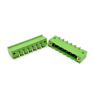 Original verde 2,5mm contacto 1776540 bloque de terminales 4 pines estaño PCB bloqueo 12A 320V conector MSTB - Product Image 1