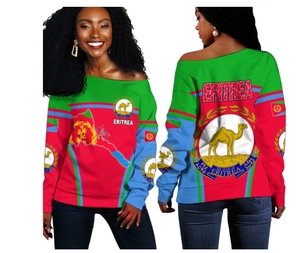 Polyester <strong>Top</strong> Eritrea Flag <strong>Image</strong> Style Hot Sale Map Pattern Designer'S Breathable Large Cap Pullover - Product Image 4
