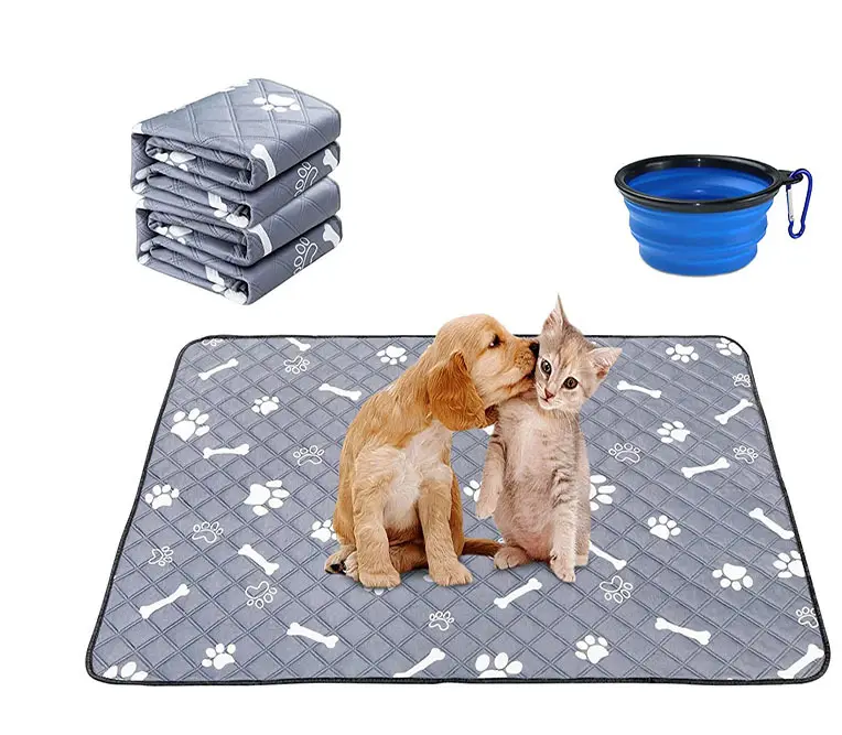 ペットマット犬猫尿パッド防水ペット給餌マット洗える尿パッドマットレスペットマットパッド
