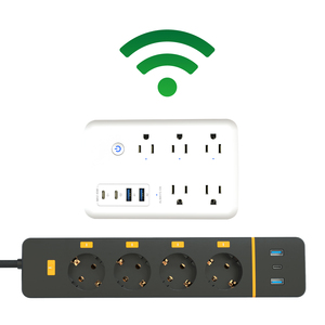 Fabricante WIFI Power Strip Plugs y USB Smart Connected Socket Control remoto Smart Power Outlet Voice Control Timer - Product Image 1