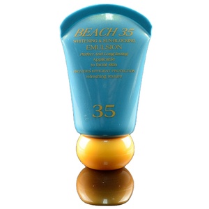 Sunscreen Cream <strong>Tube</strong> Cosmetic Soft <strong>Tube</strong> Empty Plastic Factory Wholesale 30ml 50ml 60ml 75ml <strong>Domed</strong> Screw Cap Custom Color Round