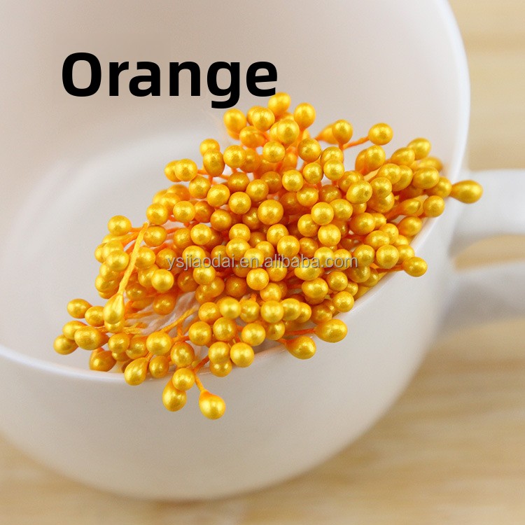 Pearlescent orange-yellow-150 pcs per bundle