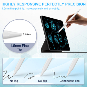 苹果Ipad 2018-2023智能铅笔的A-pple铅笔2手掌拒绝笔1.5毫米细尖尖有源手写笔 - Product Image 3