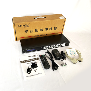 4K 30Hz Video <strong>HDMI</strong> <strong>Matrix</strong> 8x8, MT-ViKI <strong>HDMI</strong> <strong>Matrix</strong> <strong>Switcher</strong> Splitter 4 in 4 Out with Web GUI - Product Image 4