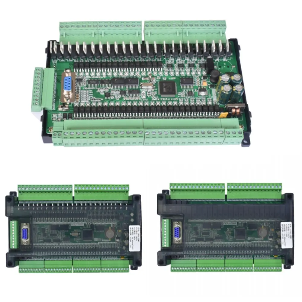 Controlador programable PLC con Base de Módulo de Relé de CC, Controlador Lógico Programable, Placa de Control Industrial, 1 Unidad, 1 Unidad, 2 Unidades, 2 Unidades