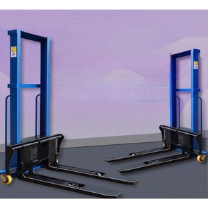 Carrello elevatore elettrico portatile con il trasportatore idraulico di sollevamento automatico per il carico e lo scarico - Product Image 3