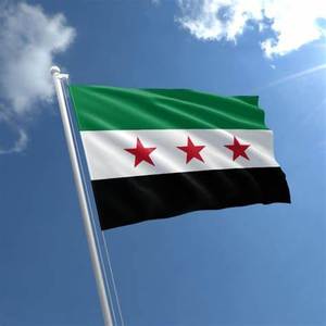 Wholesale Free <strong>Syria</strong> Flag 3x5ft Syrian Arab Republic Green Flag of <strong>Syria</strong> Revolution 3 Stars Green Flags of Countries - Product Image 5