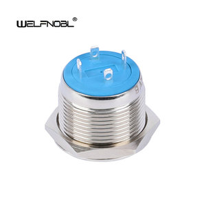 Welfnobl สวิตช์ปุ่มกด4ขา IP65 2A กันน้ำแบนหัวกลม - Product Image 4