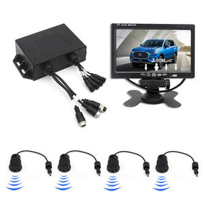 Pantalla LCD que incluye Sensor de ayuda de aparcamiento inalámbrico, grabación de 4 vías, cámara de camión - Product Image 2