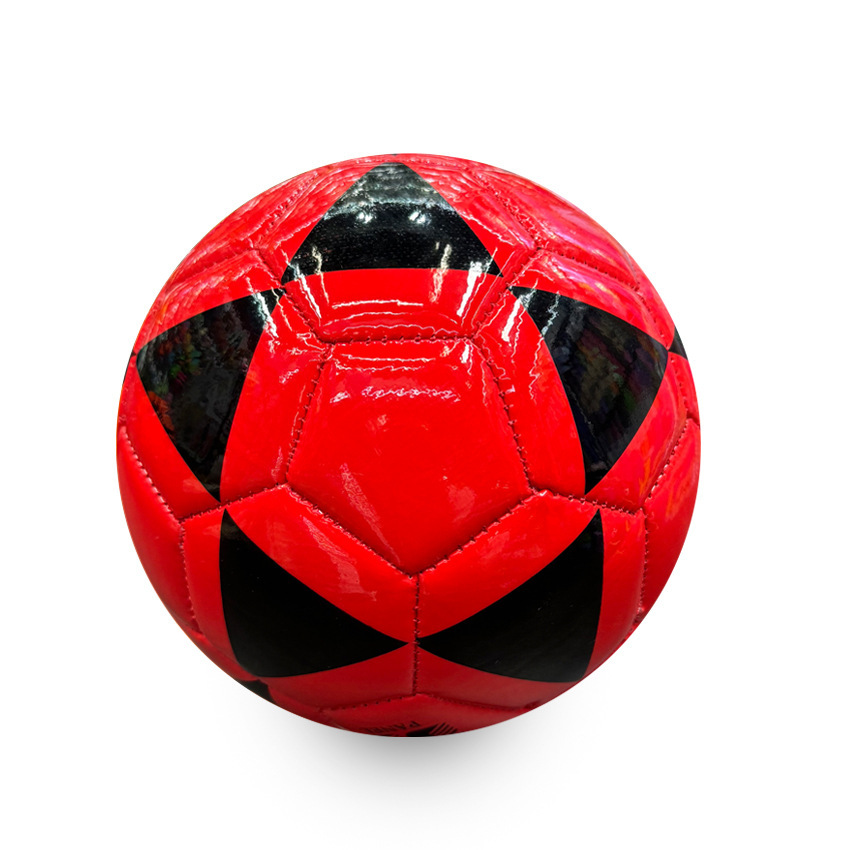 Calcio rosso e nero