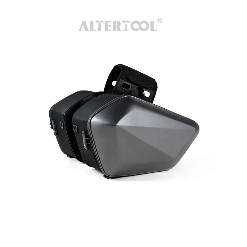 Alforja impermeable de alta calidad para motocicleta, bolsa lateral para montar en Moto, Maleta de equipaje trasero, altera