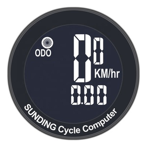 Velocímetro inalámbrico para bicicleta, dispositivo redondo multifuncional, con pantalla lcd, novedad de 2023 - Product Image 1
