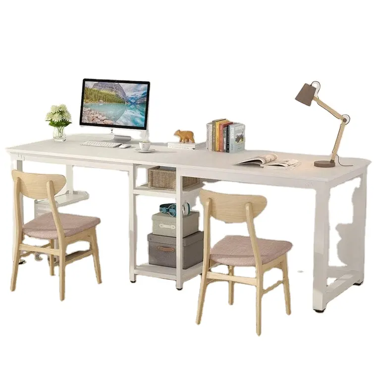 Installation populaire et facile Table stable et ferme bureau en bois bureau moderne salon meubles de bureau bureau avec 3 tiroirs
