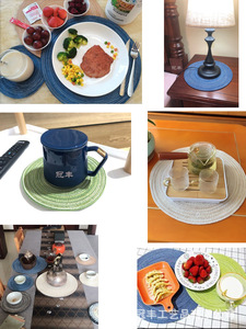 定制桌垫豪华餐桌圆形放置垫 - Product Image 2
