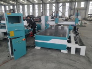 Enrutador de carpintería Cnc 1325, enrutador rotativo de 4 ejes, enrutador de madera Cnc para la venta - Product Image 2