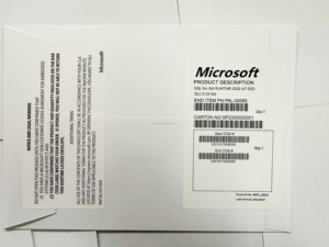 SQL Server 2022/2019/2016 standart Std ömür boyu çevrimiçi aktivasyon SQL Server 2019/20222/2016 ENT kurumsal DVD tam paket - Product Image 3