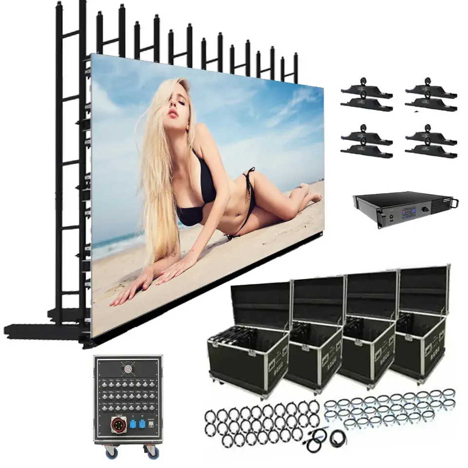 Aowe P4 P5 P4.8 P6 P10 Signs Video Module Indoor Advertising Screen Outdoor Front Service Led Display
